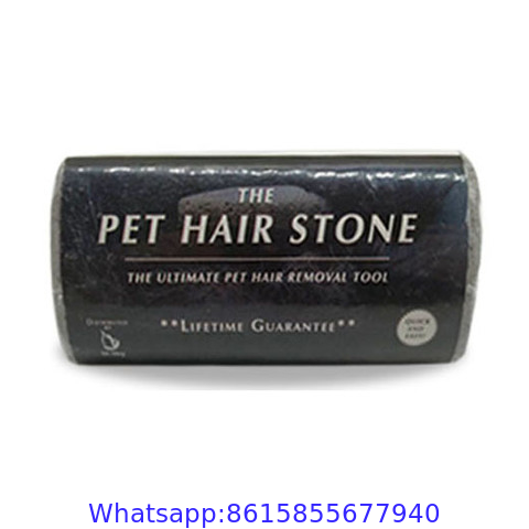 Pet Hair Remover for Car - 2 Pack - 4 Inch Pumice Stone Tool - Remove Dog Hair from Car Easily
