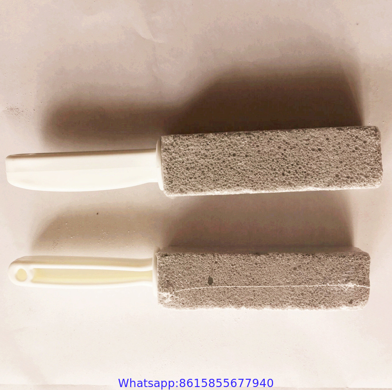 Pumice Stones for Cleaning Pumice Scouring Pad Grey Pumice Stick Cleaner for Removing Toilet Bowl Ring Bath Household