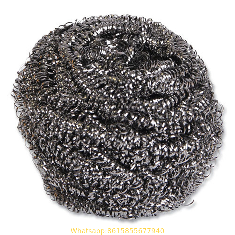 #2022 new products High-Quality Kitchen and Pot Cleaning Stainless Steel Wire Scourer Metal Scrubber