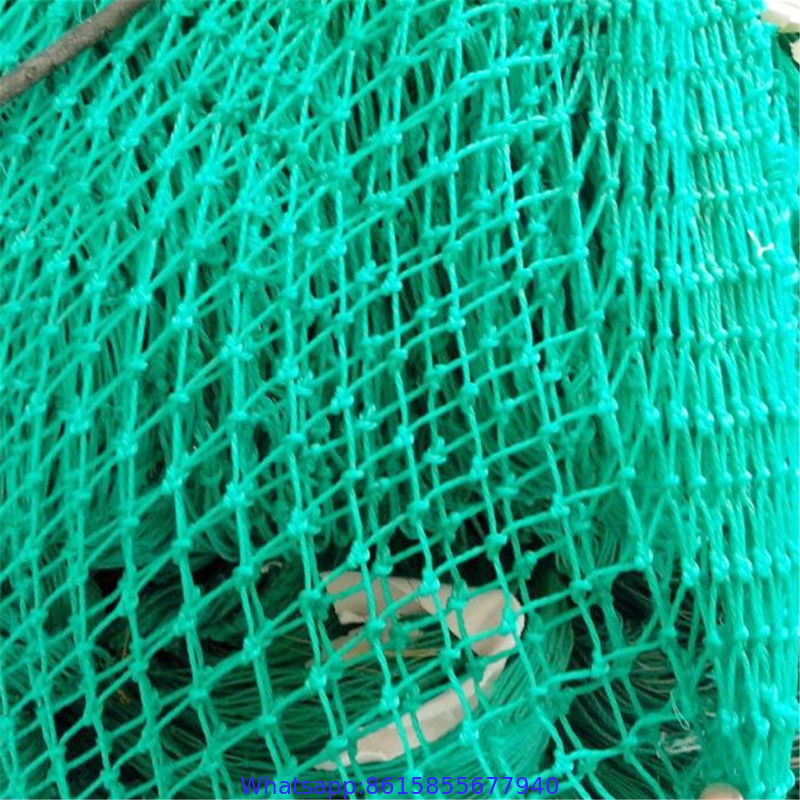 PP PE Polyester Nylon Knotted Commercial Fishing Net
